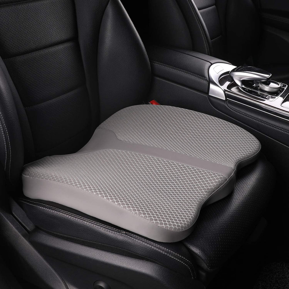 LARROUS front view of cushion showing shape and support benefits