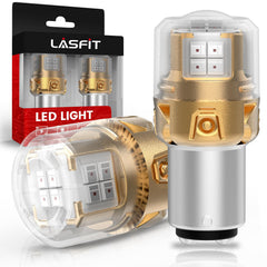 LASFIT 1157 frontal view showing bulb shape and bright red output benefit