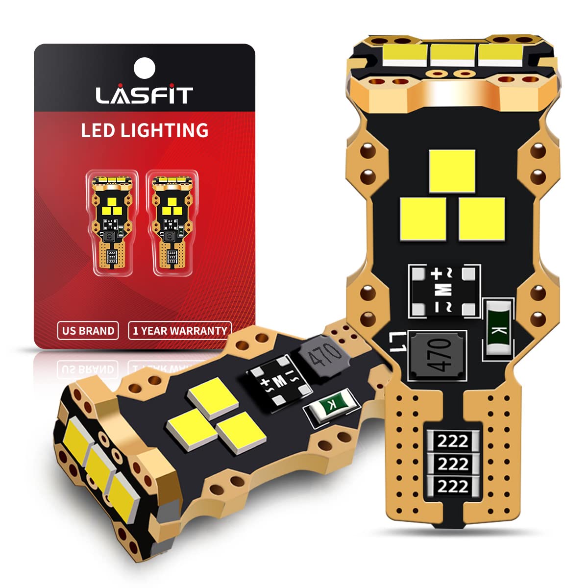 LASFIT 921 front packaging showing two bulbs and benefits