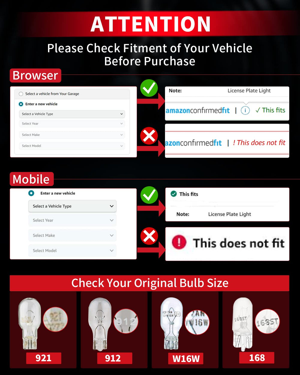 LASFIT mini fuse detail protecting bulb from inrush current