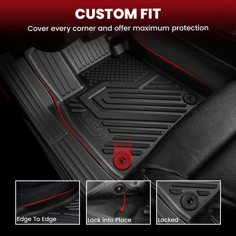 LASFIT backrest mats fitted to seat backs to shield from scuffs
