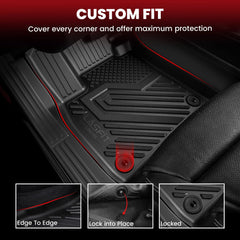 LASFIT backrest mats fitted to seat backs to shield from scuffs