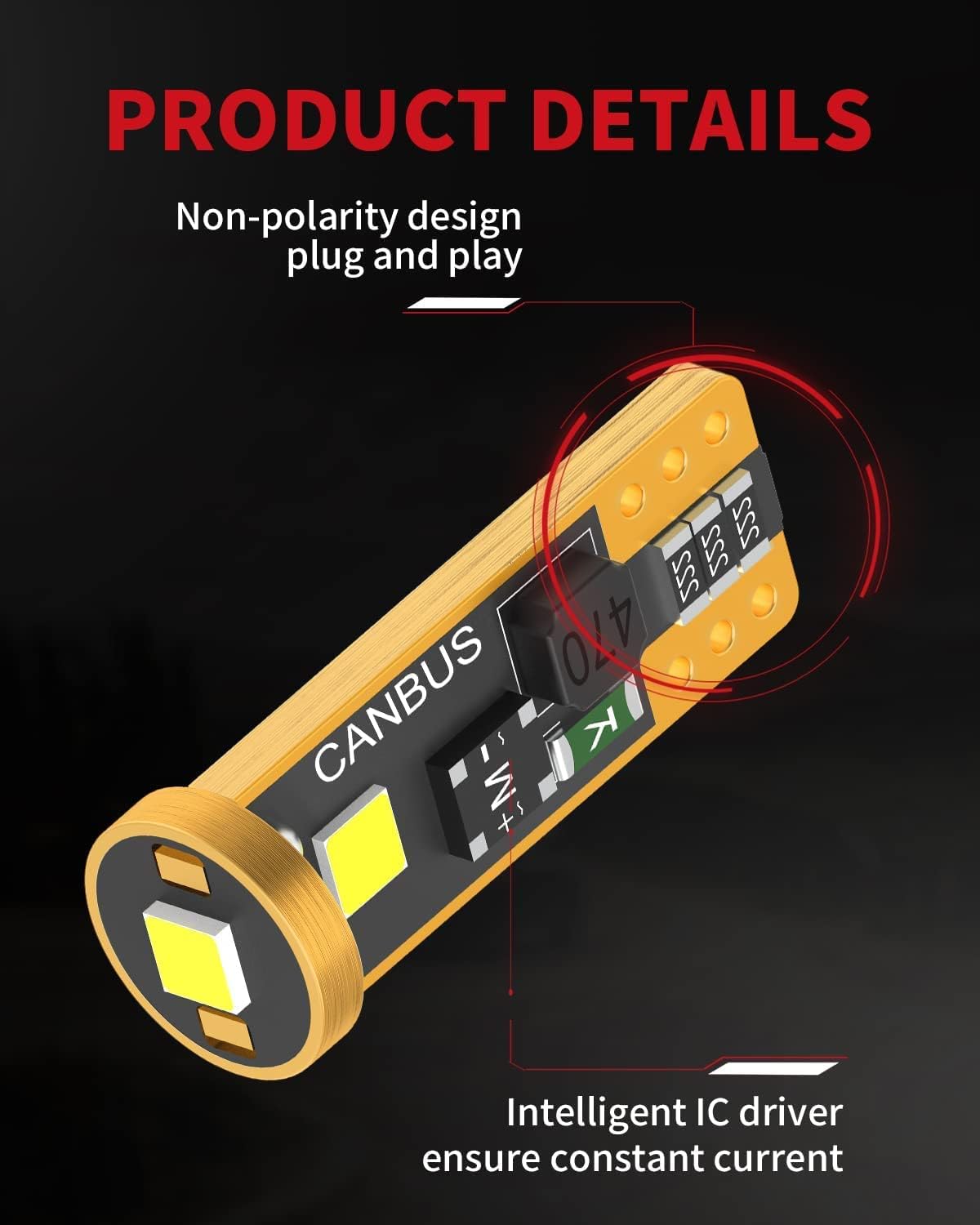 LASFIT bulbs inside glove box providing clear content visibility