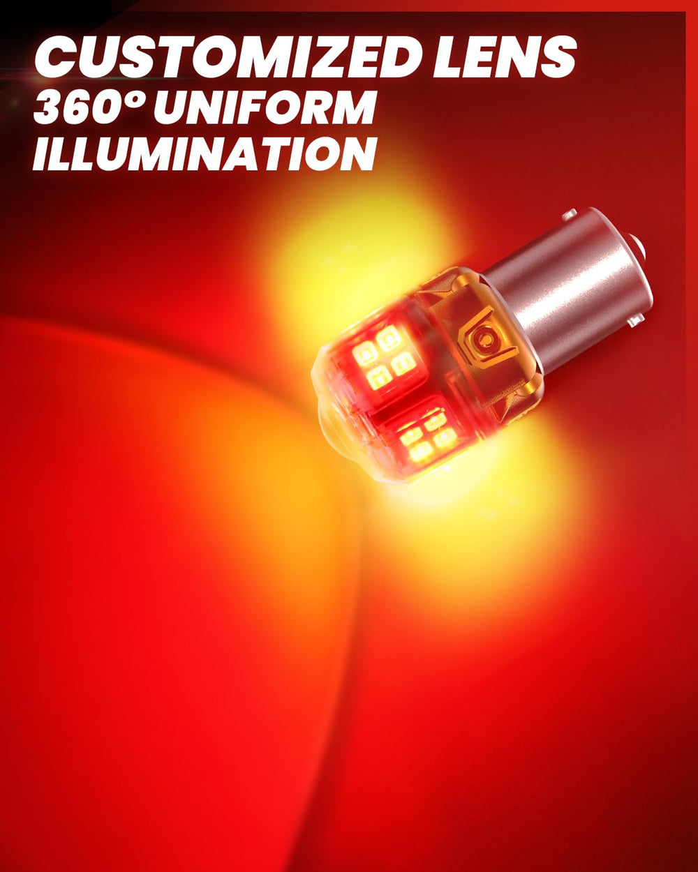LASFIT LED chip array detail highlighting efficiency and intense brightness