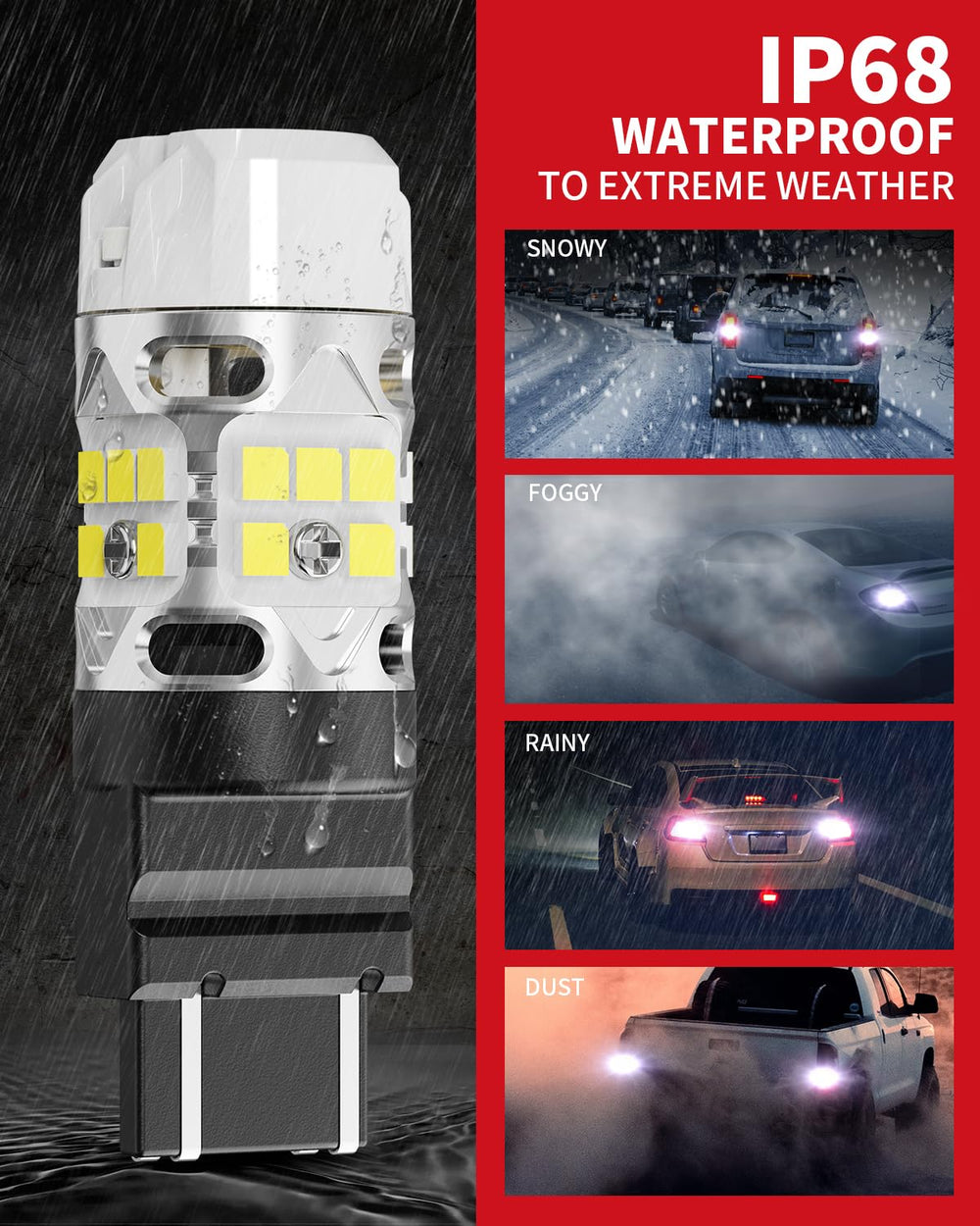LASFIT trunk lifestyle shot illustrating improved safety when reversing at night