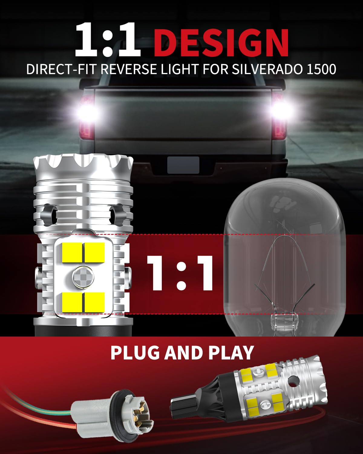 LASFIT two-bulb package and contents ready for plug-and-play install