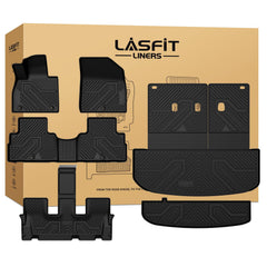 LASFIT front row mats showing precise Palisade fit and floor protection