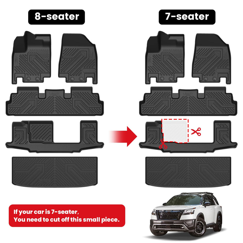 LASFIT second row mat texture close-up for better grip and comfort