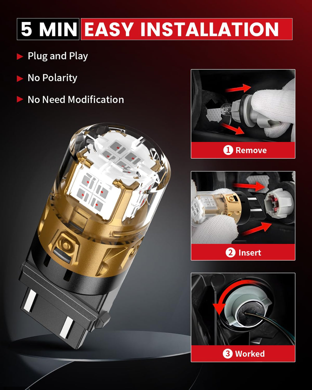 LASFIT bulb next to coin for size and fit comparison aiding purchase decisions