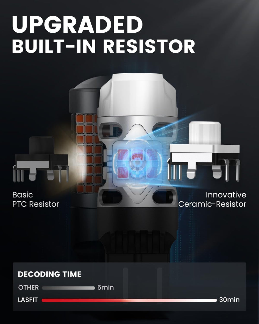 LASFIT view of thermal heatsink and ITCS for cooler longer life