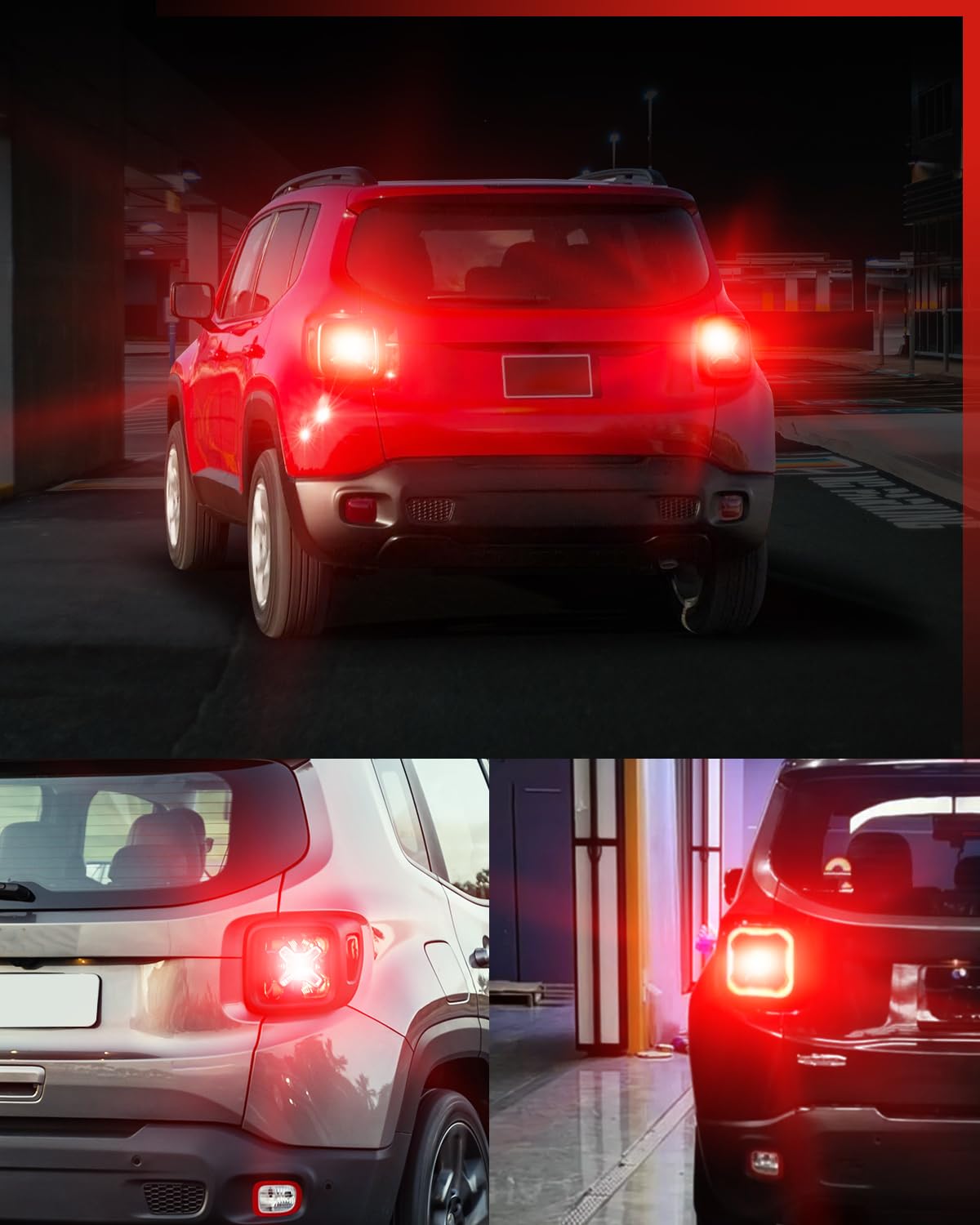 LASFIT third brake light in use showing consistent red illumination benefit