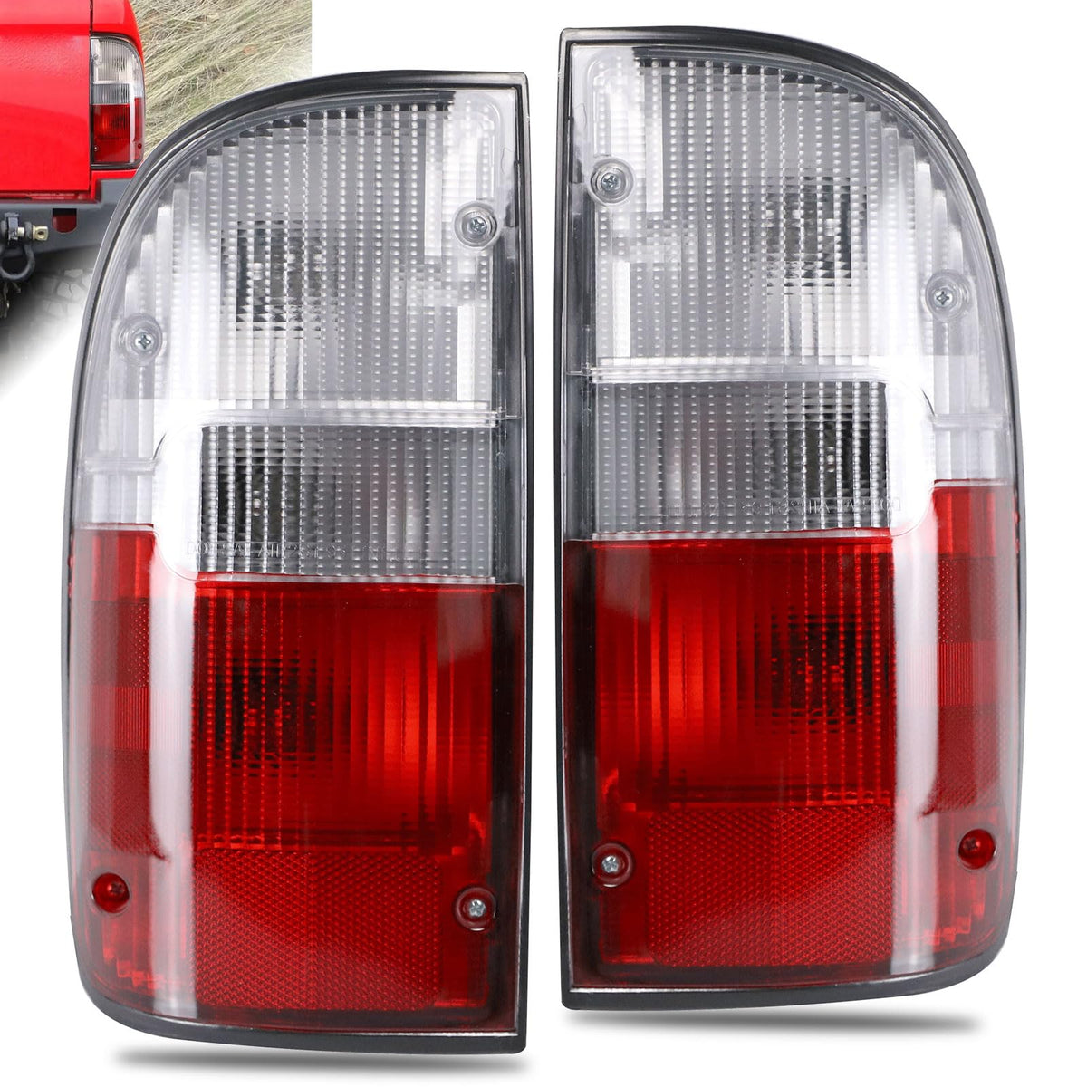 Lathsy tail light front assembly showing clear lens and factory-fit benefit