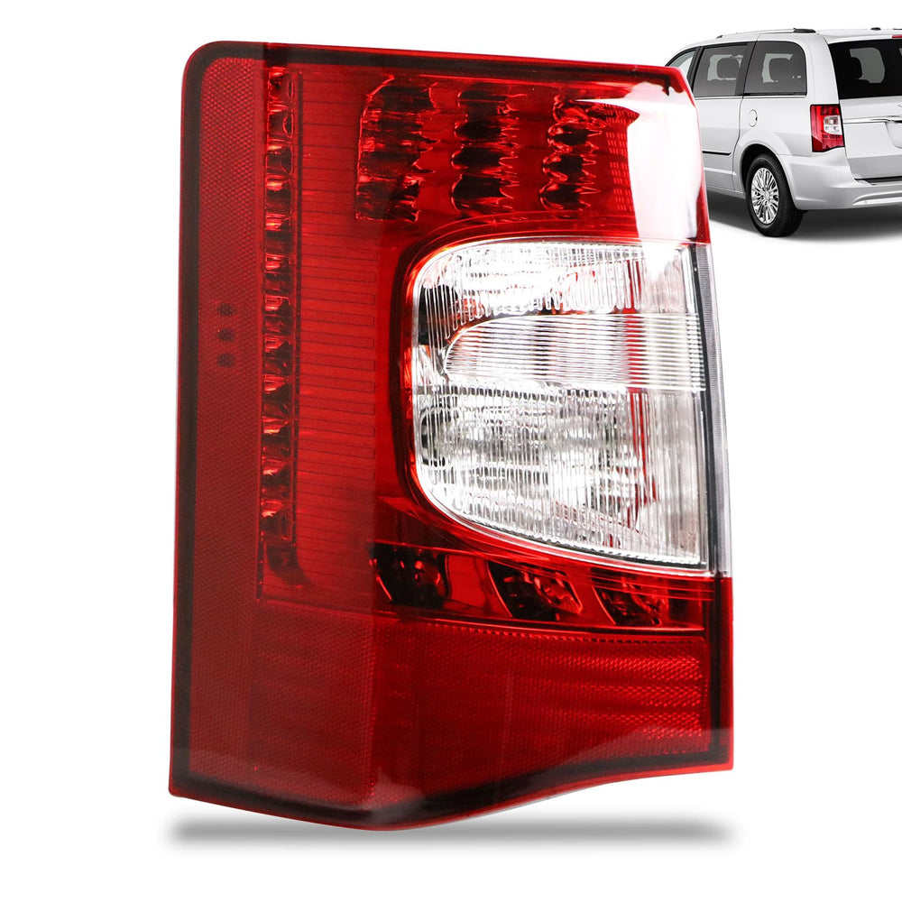 Lathsy front view tail light showing lens and mount, ensures correct fit