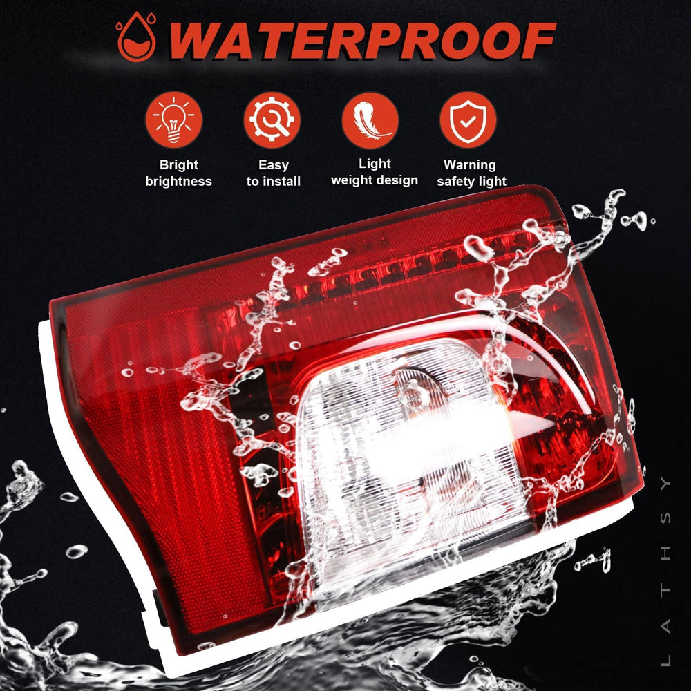Lathsy tail light installed on Chrysler Town Country, restores rear signaling