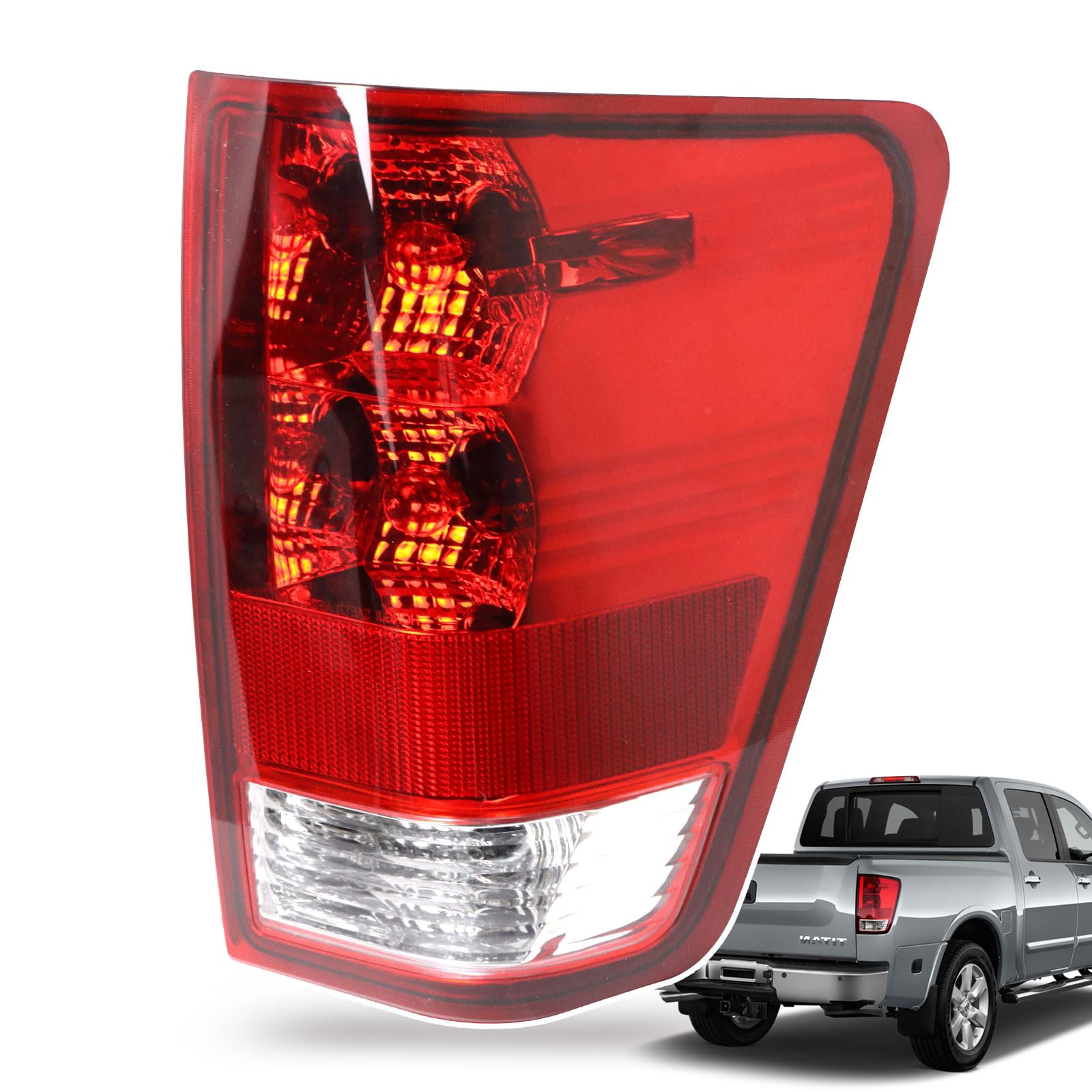 Lathsy passenger-side front view showing OEM appearance and clear visibility
