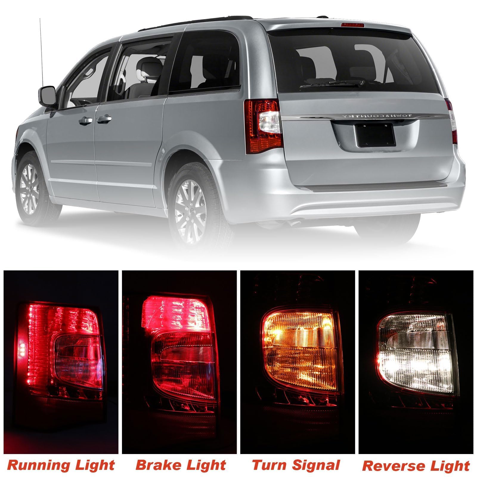 Lathsy tail light size comparison beside hand, shows scale for fit