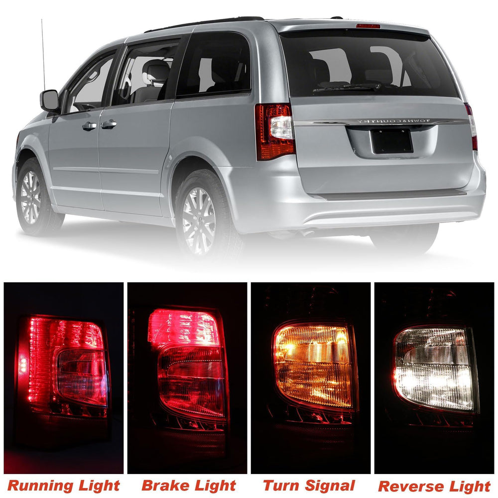 Lathsy tail light size comparison beside hand, shows scale for fit