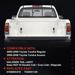 Lathsy tail light side profile highlighting precise fitment and alignment benefit