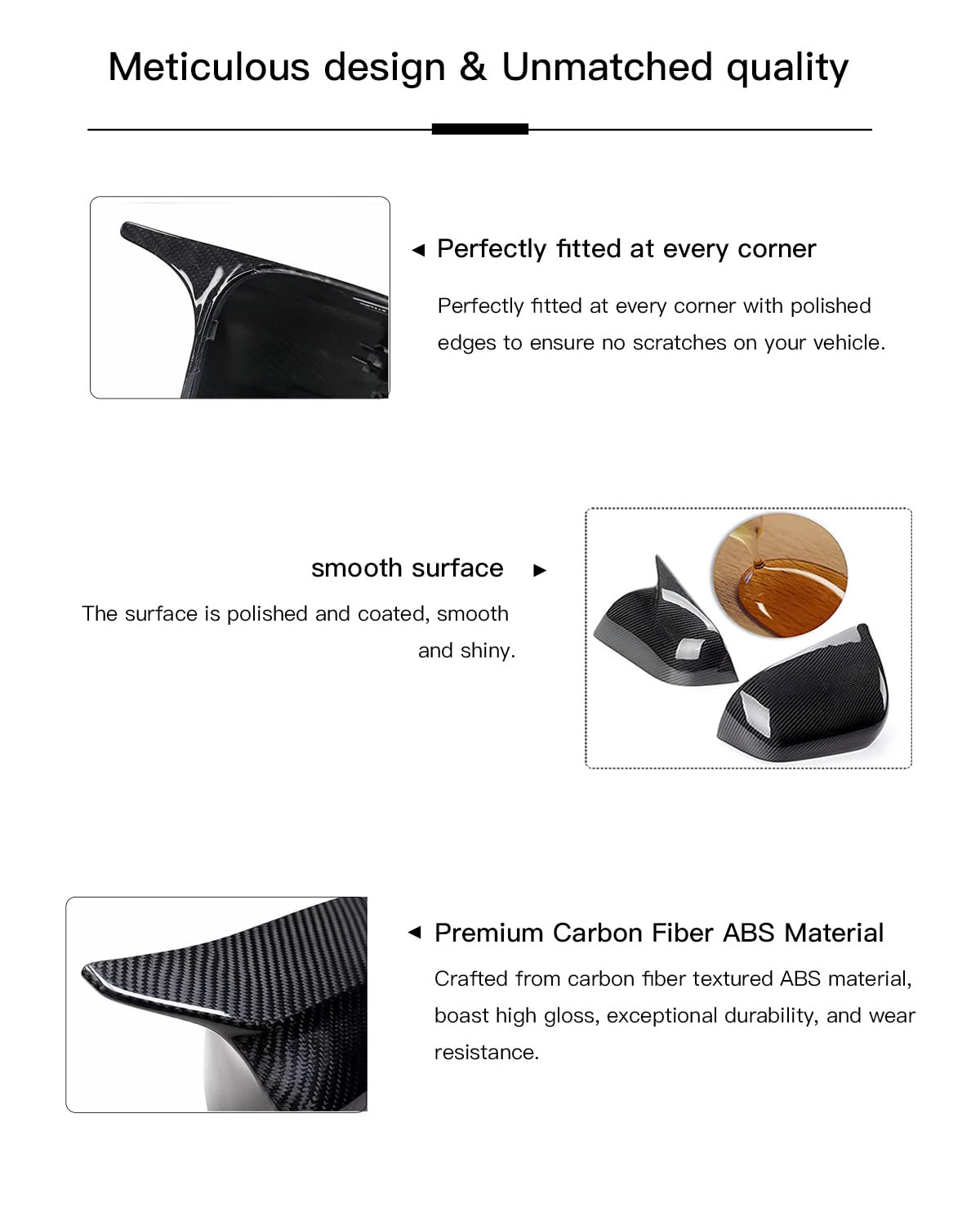 LAUBDGIE covers held by hand showing size and clip placement