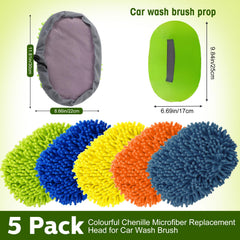 Layhit chenille microfiber close-up showing plush fibers that trap dirt effectively