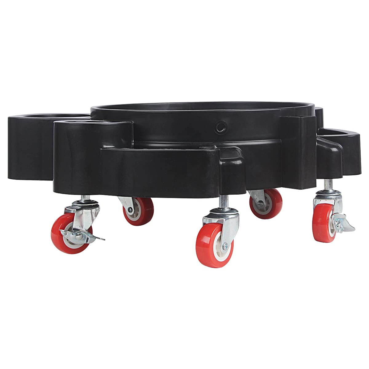 LCGP dolly top compartments showing organized storage for cloths and tools