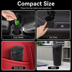 LCMWHOP installed in a car cup holder keeping vehicle tidy and organized