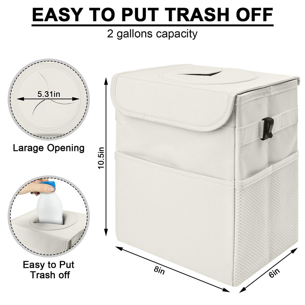 LCMWHOP inner leakproof liner close-up showing waterproof protection and easy cleaning