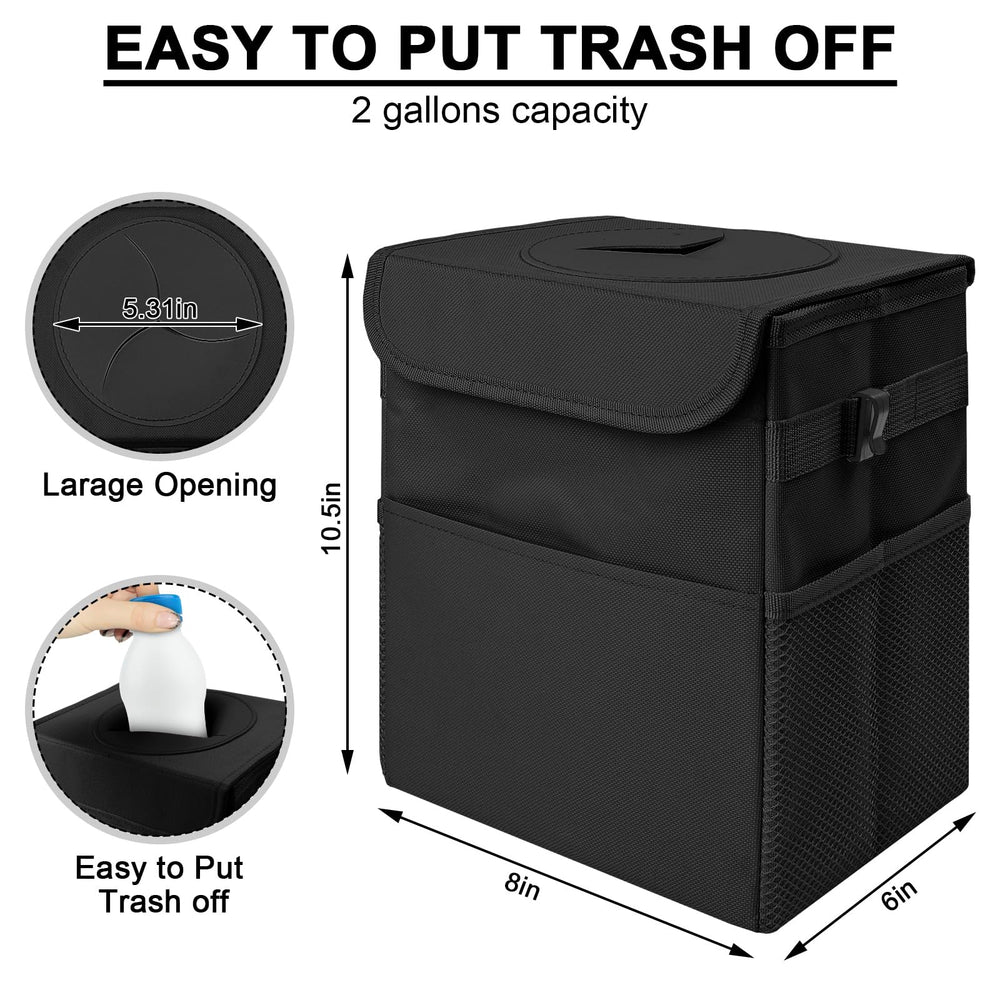 LCMWHOP flip-top lid detail displaying sealed closure for odor and spill control