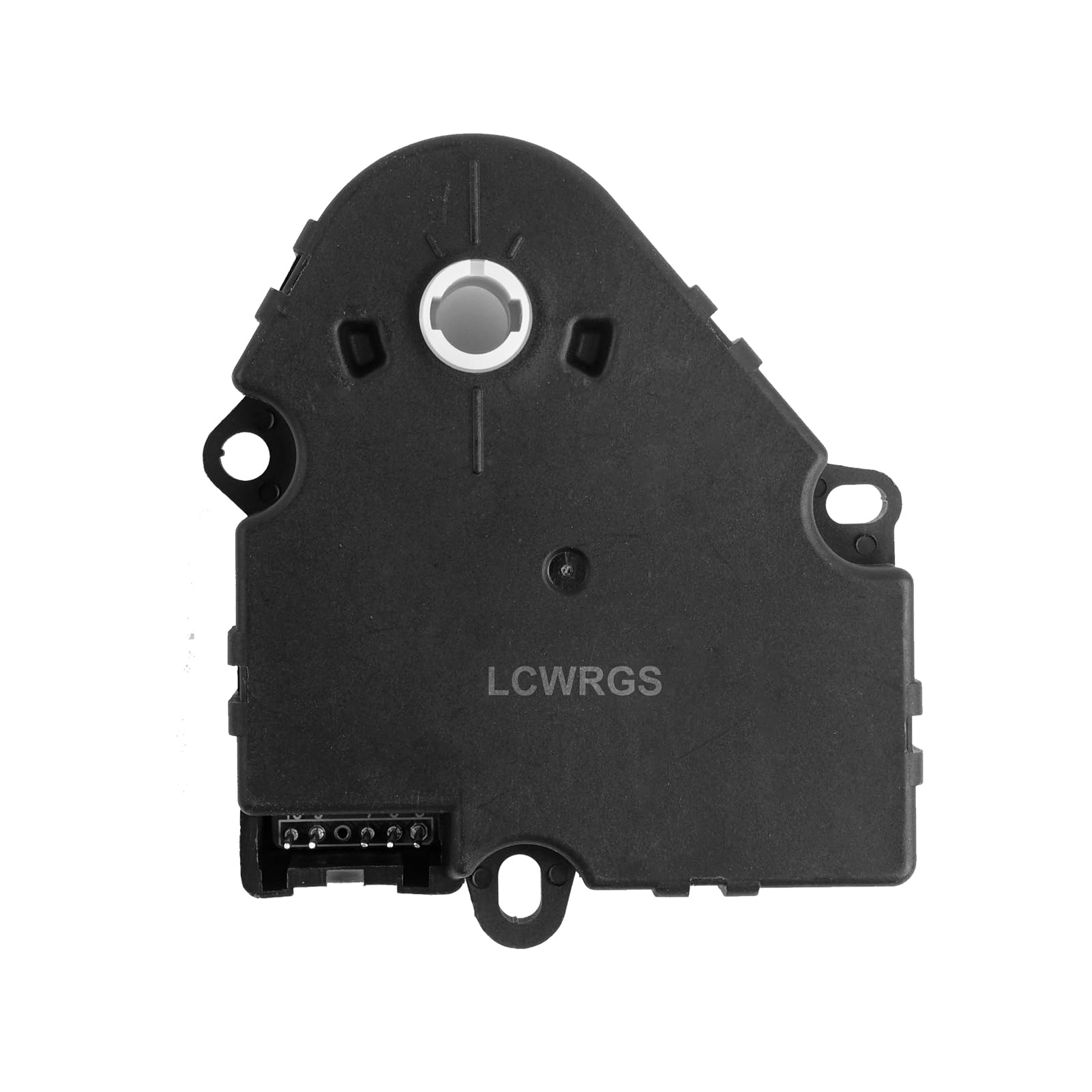 LCWRGS actuator front view showing mounting points for easy fitment
