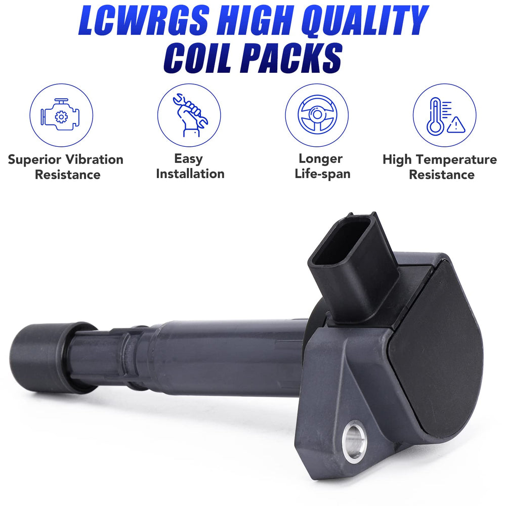 LCWRGS coil installed on engine illustrating correct fit and improved performance benefit