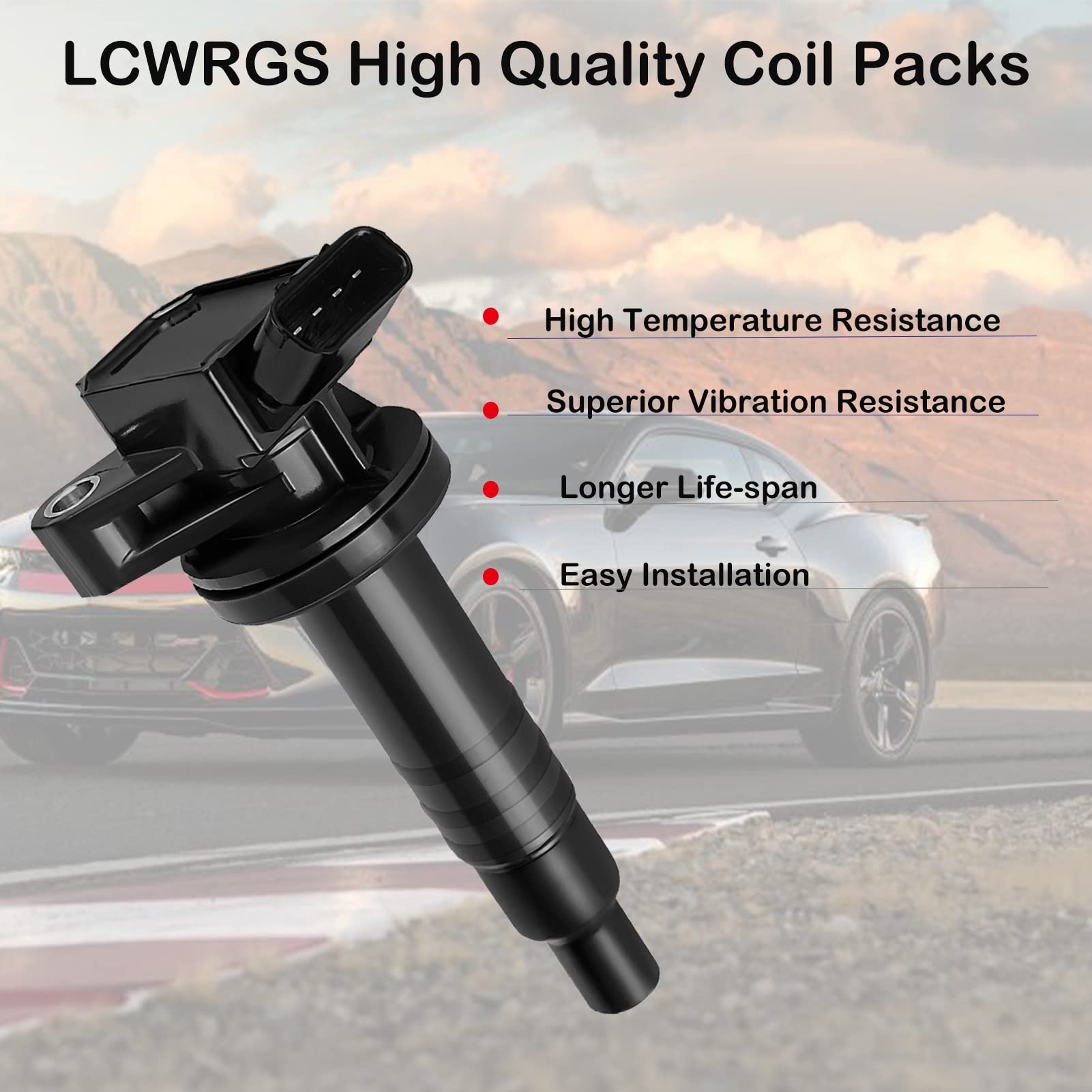 LCWRGS connector and pin detail highlighting reliable electrical contact