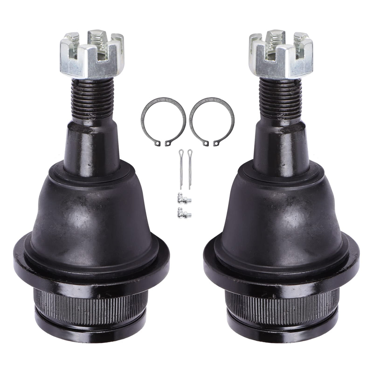 LCWRGS front lower ball joints packaged ready to install, showing quality and fit
