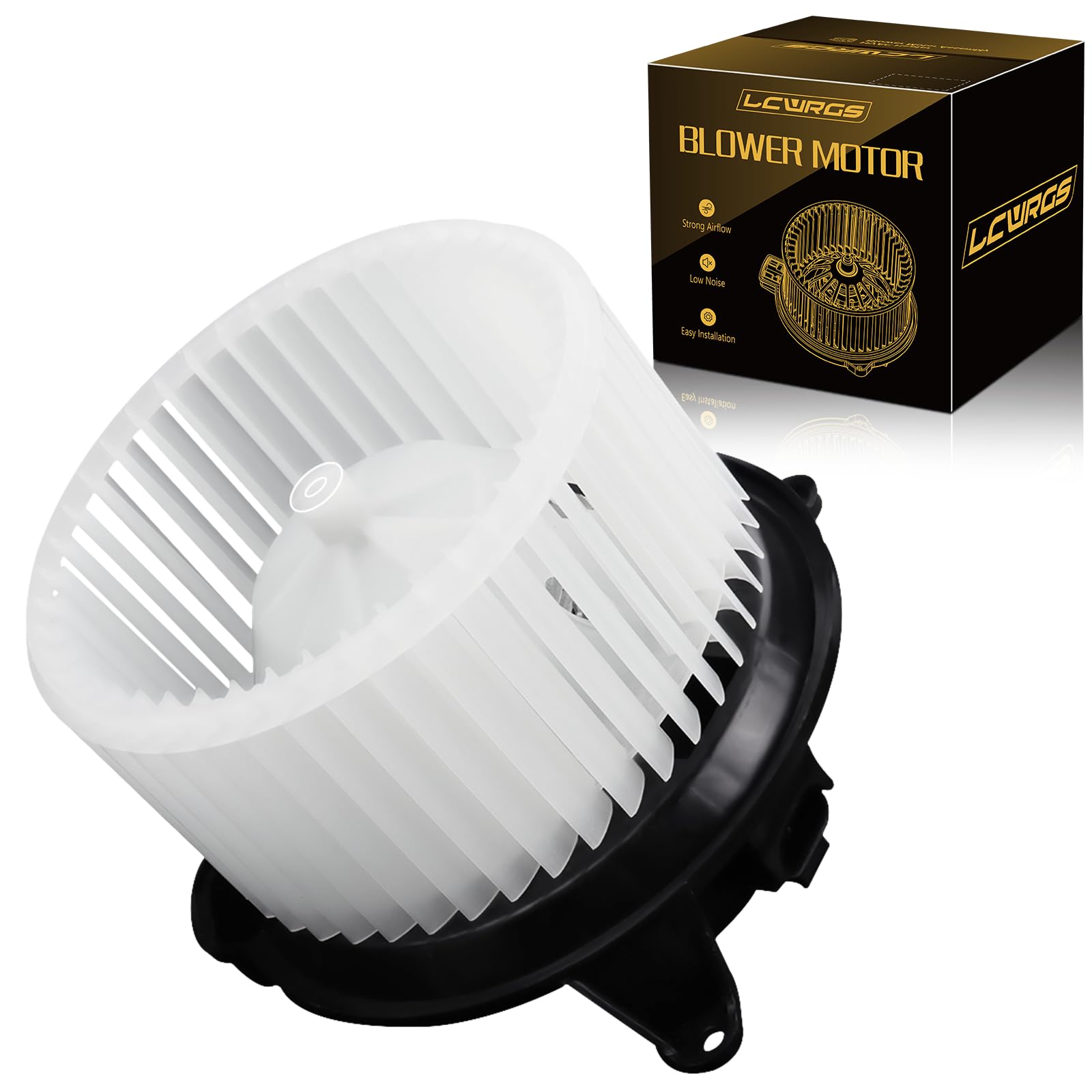 LCWRGS front view blower motor showing direct-fit design and reliable airflow