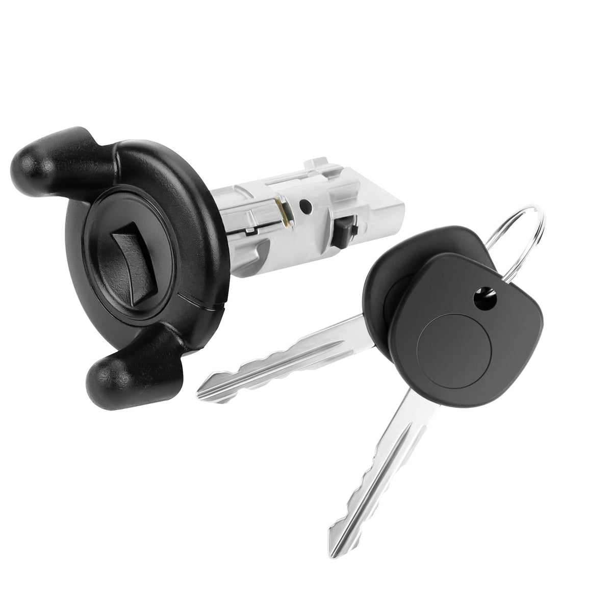LCWRGS front view ignition cylinder showing clean factory-style appearance and fit