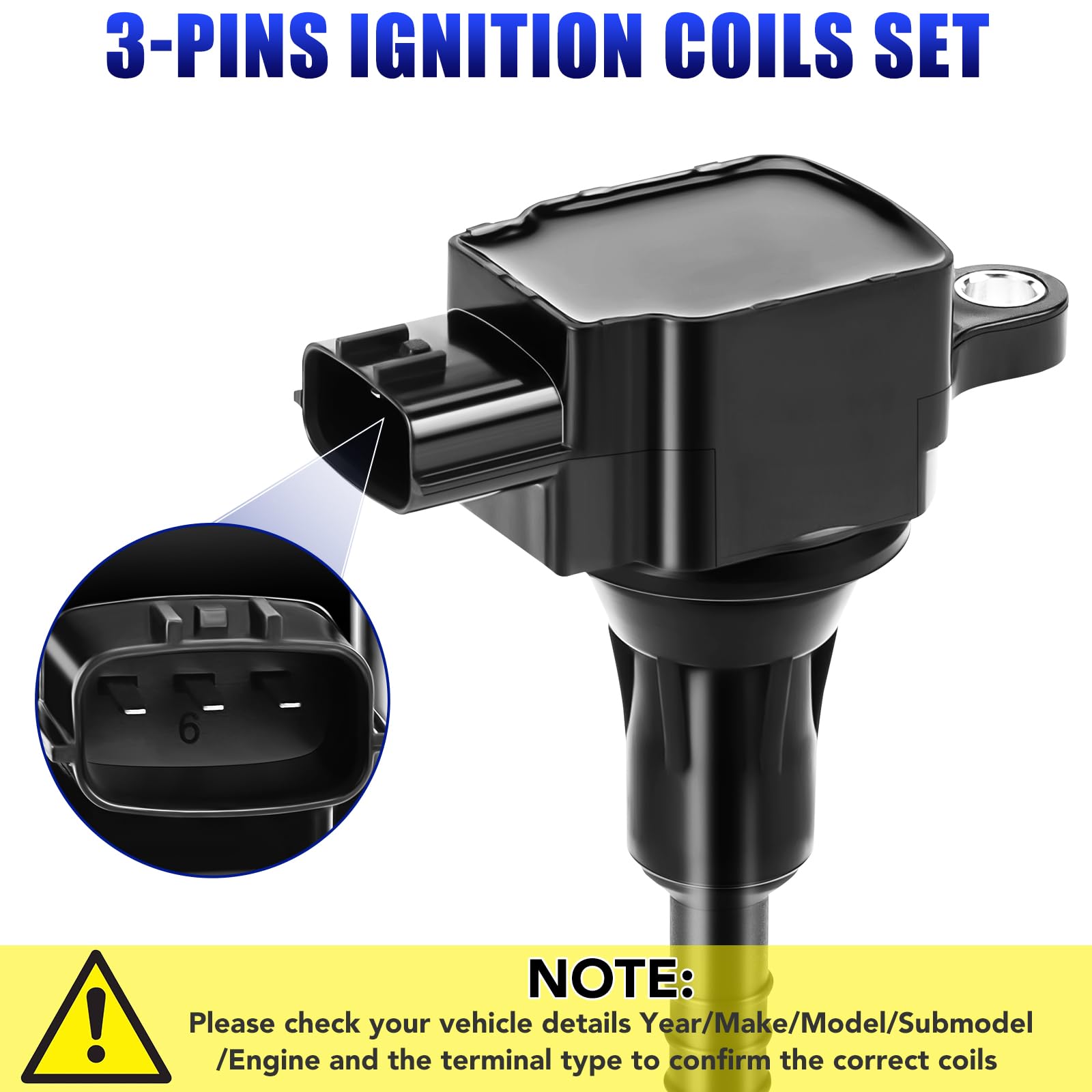 LCWRGS coil installed in Nissan Sentra engine bay demonstrating direct-fit installation
