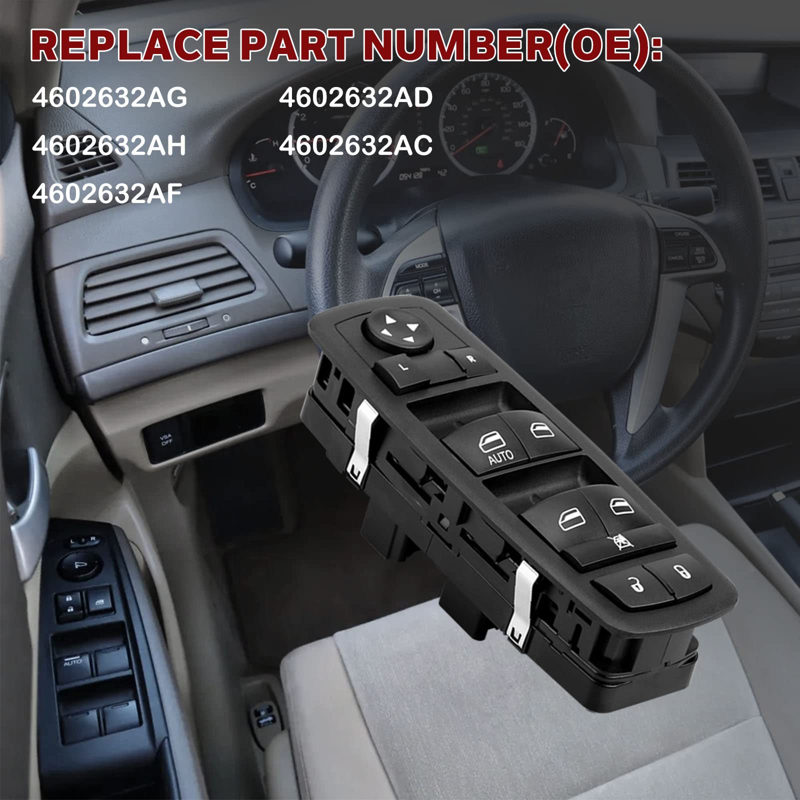 LCWRGS close-up of button panel highlighting durable ABS plastic and tactile feel