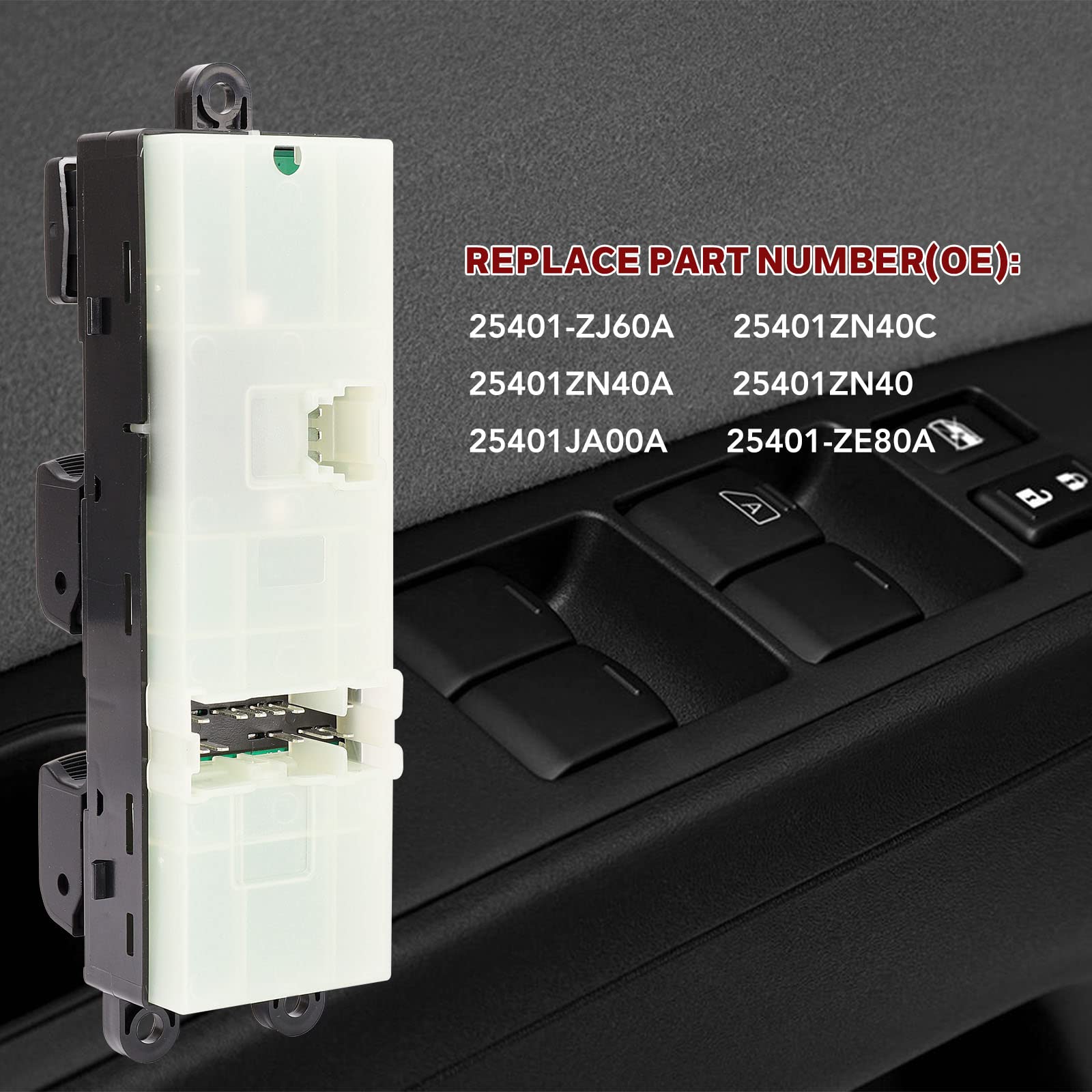 LCWRGS side connector detail showing OEM-style plug for fast install