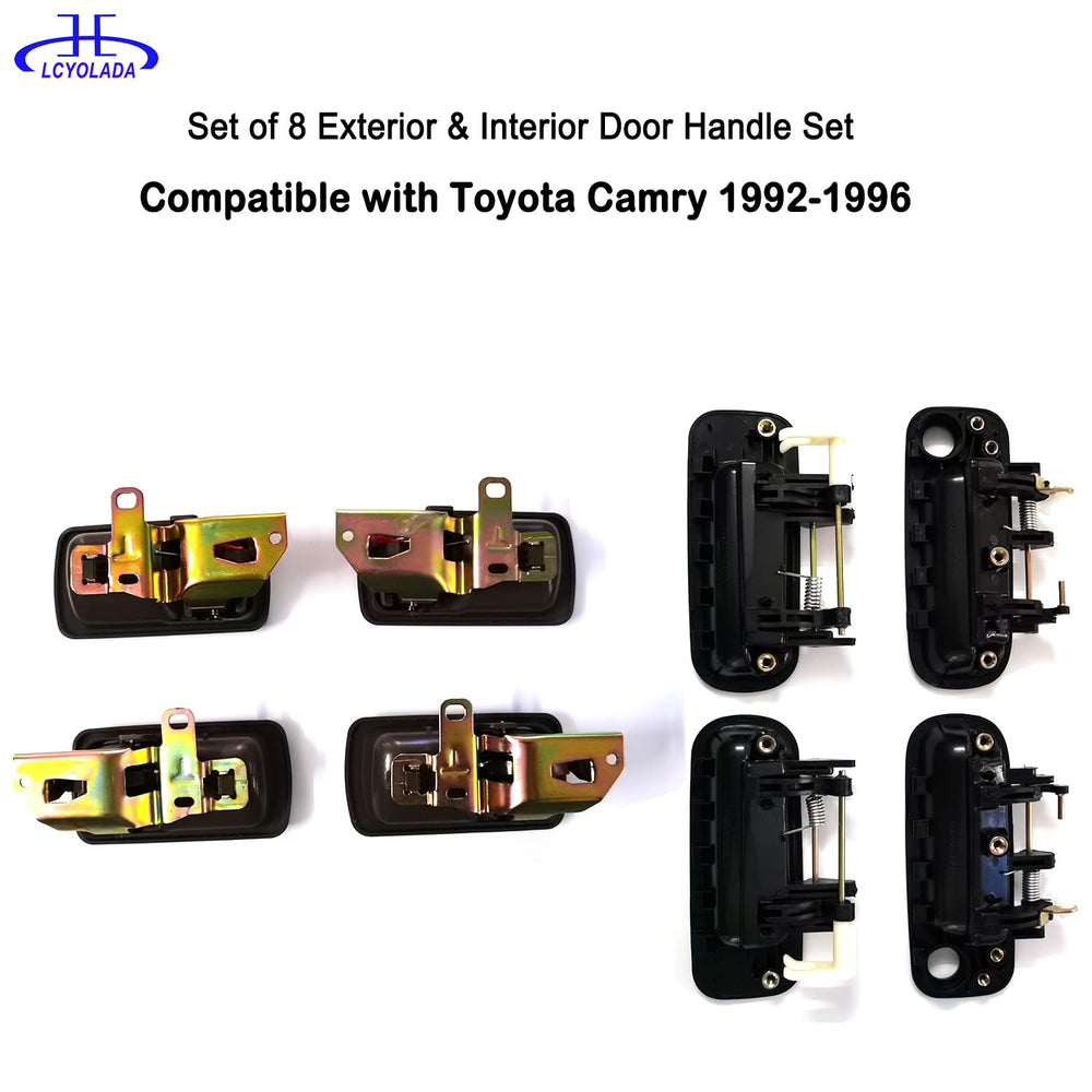 Lcyolada exterior handle close-up highlighting durable finish and fit