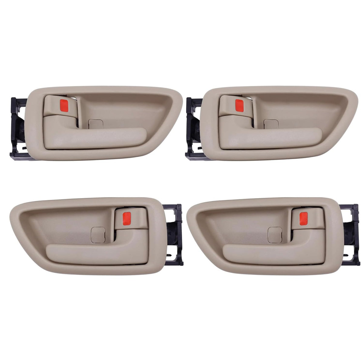 Lcyolada beige handle set front packaging showing full kit and bezels benefit: complete replacement