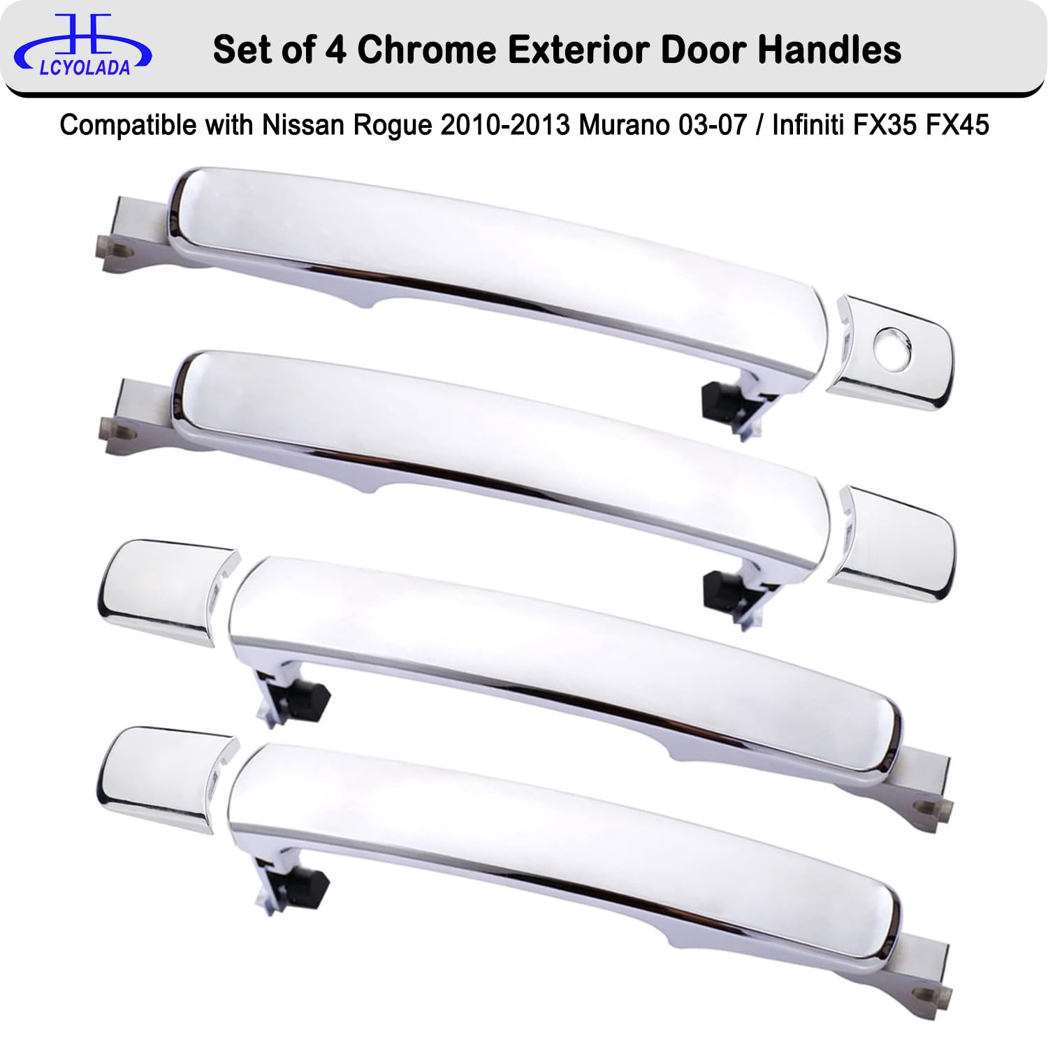 Lcyolada front right handle close-up highlighting durable construction and smooth operation