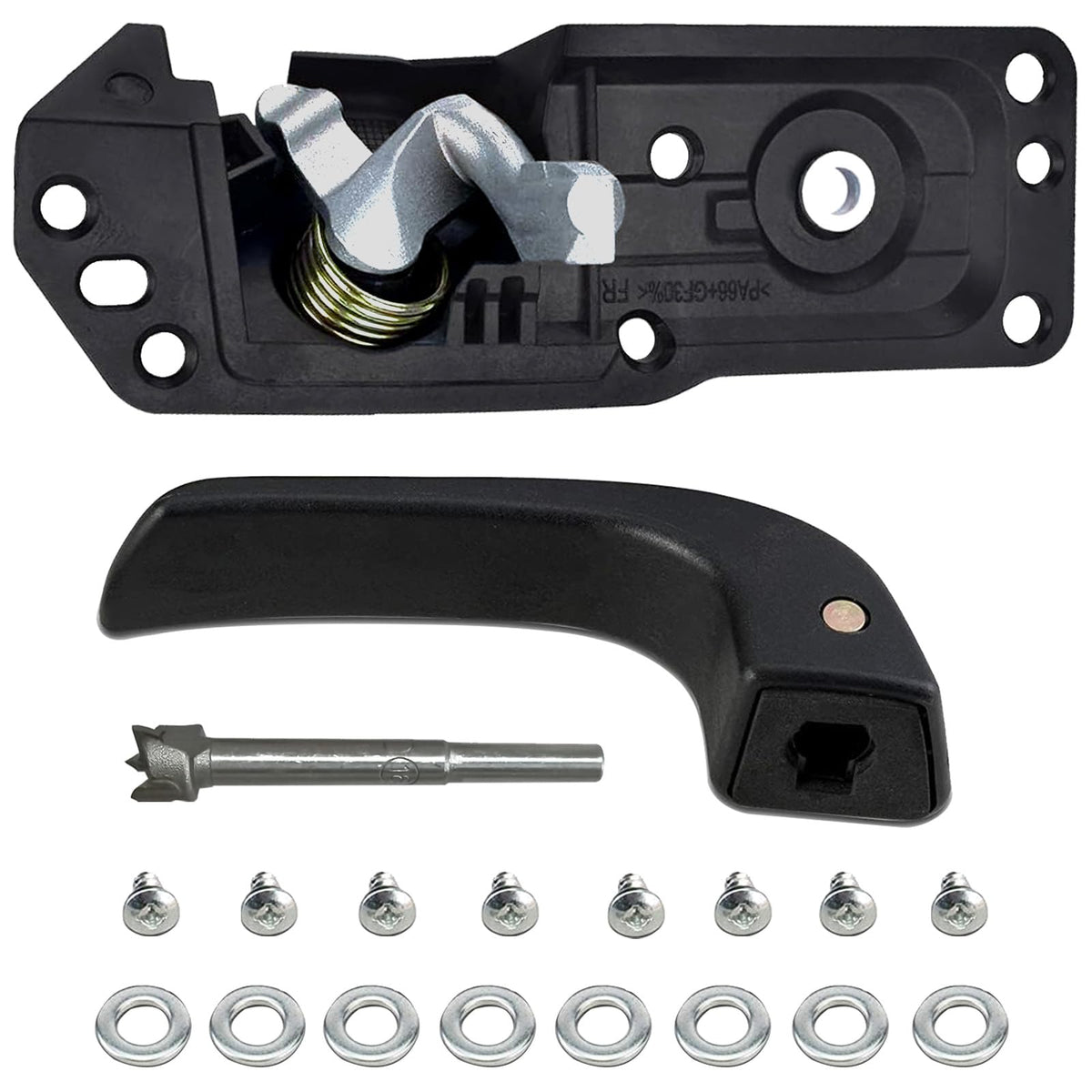 Lcyolada front right handle in packaging showing part and label, quick identification benefit