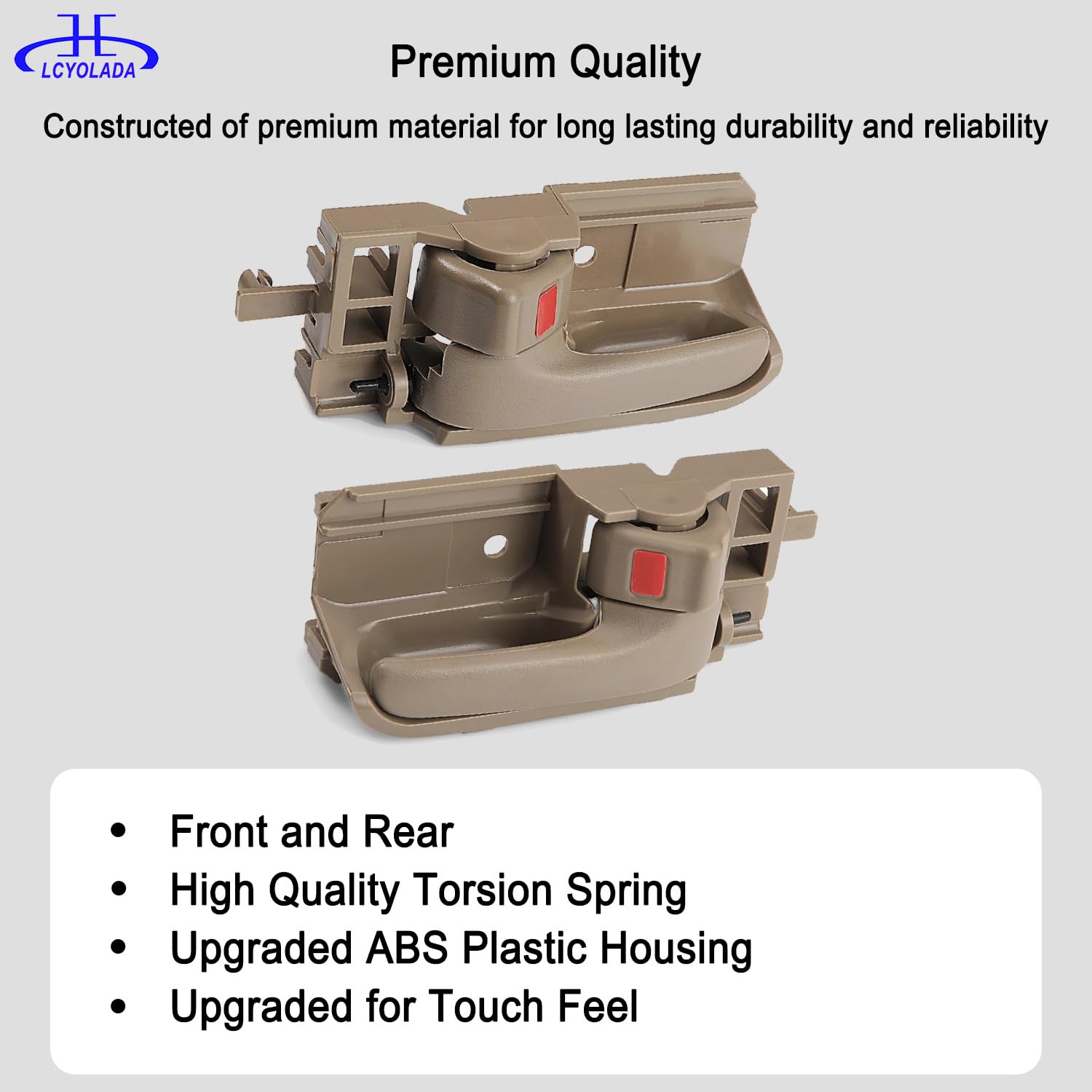 Lcyolada handle held in hand showing size and ergonomic benefit