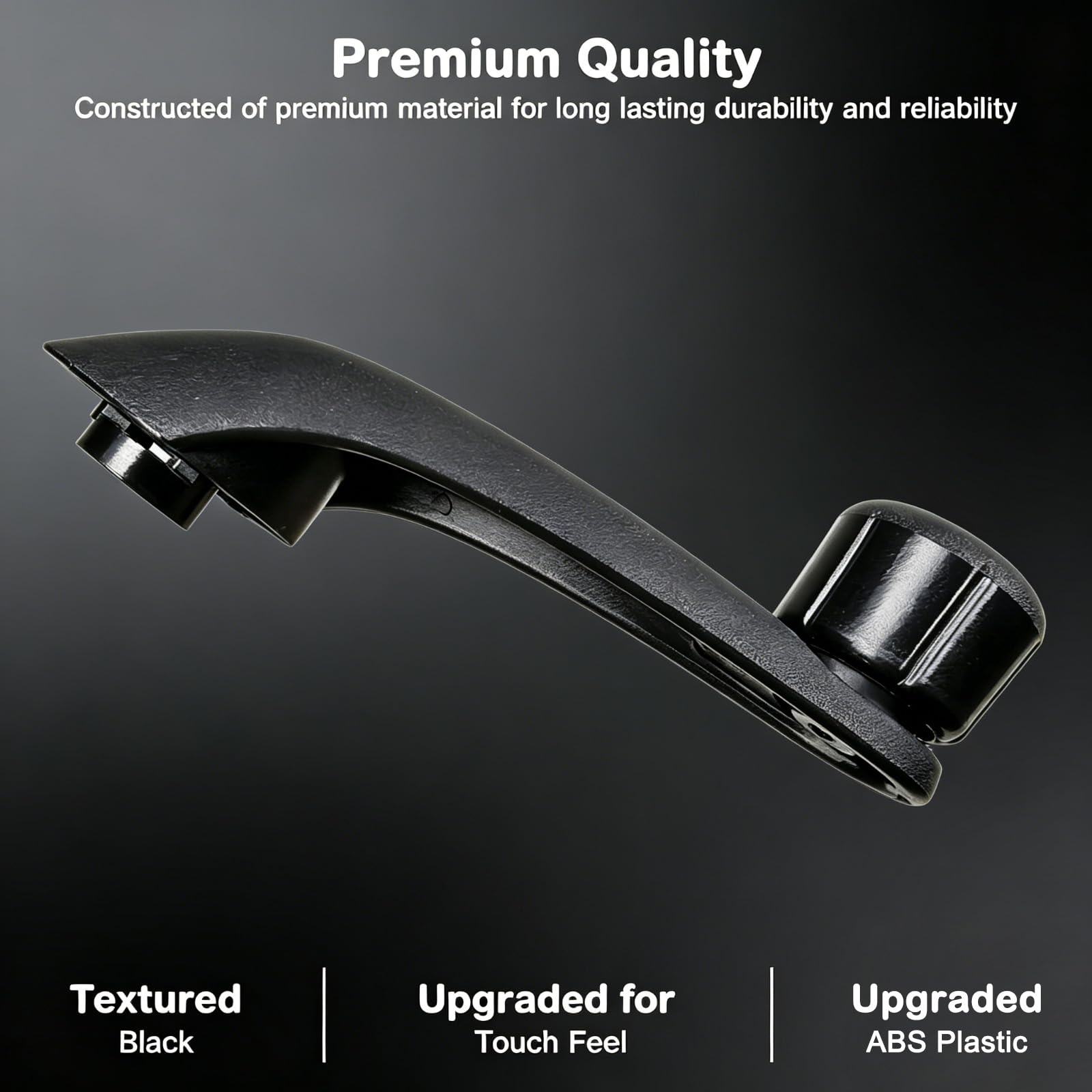 Lcyolada crank handle installed in door demonstrating restored function benefit