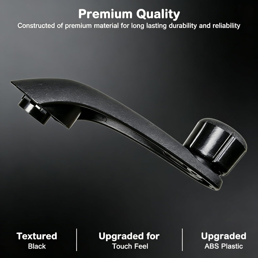 Lcyolada crank handle installed in door demonstrating restored function benefit