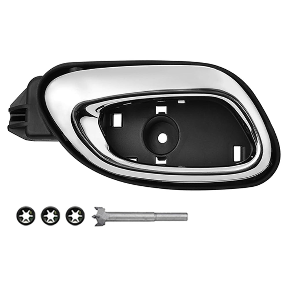 Lcyolada handle installed on Camaro front left door demonstrating correct fit and operation