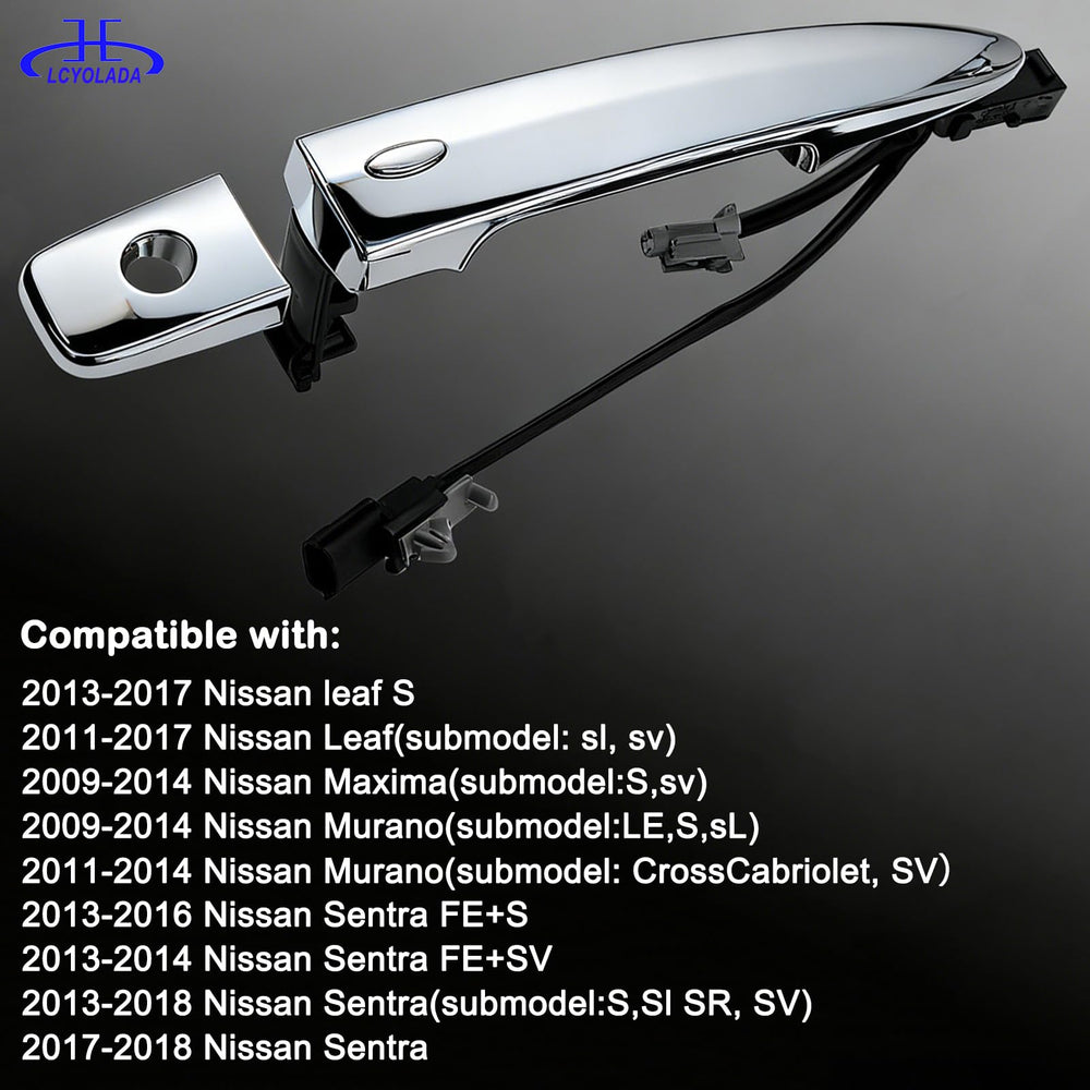 Lcyolada installed on a Nissan door proving direct-fit and factory alignment