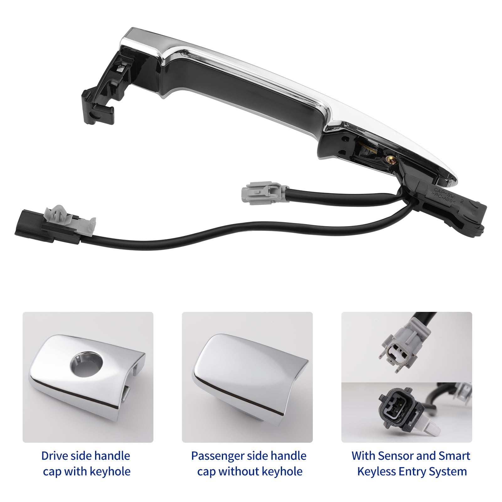Lcyolada installed on Nissan front driver side showing seamless OEM-like appearance