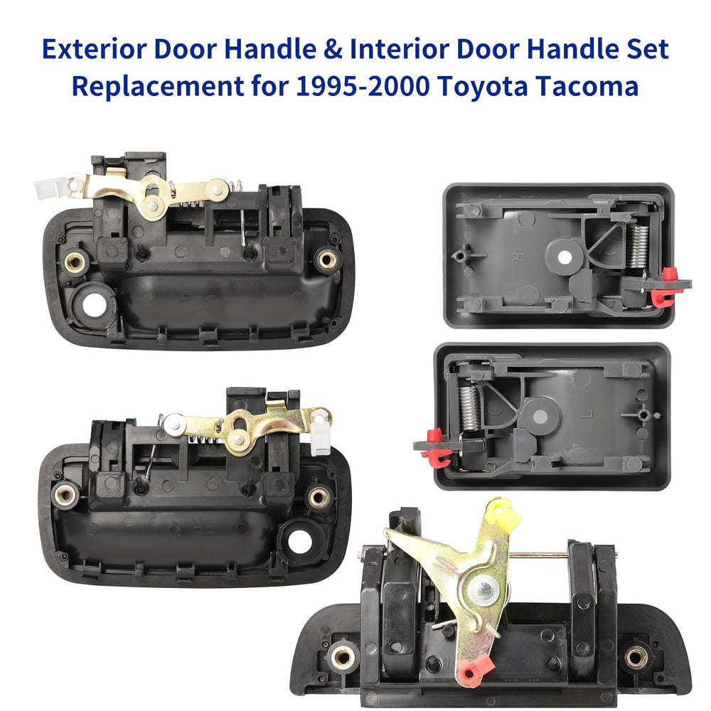 Lcyolada interior handle close-up showing contours and smooth operation