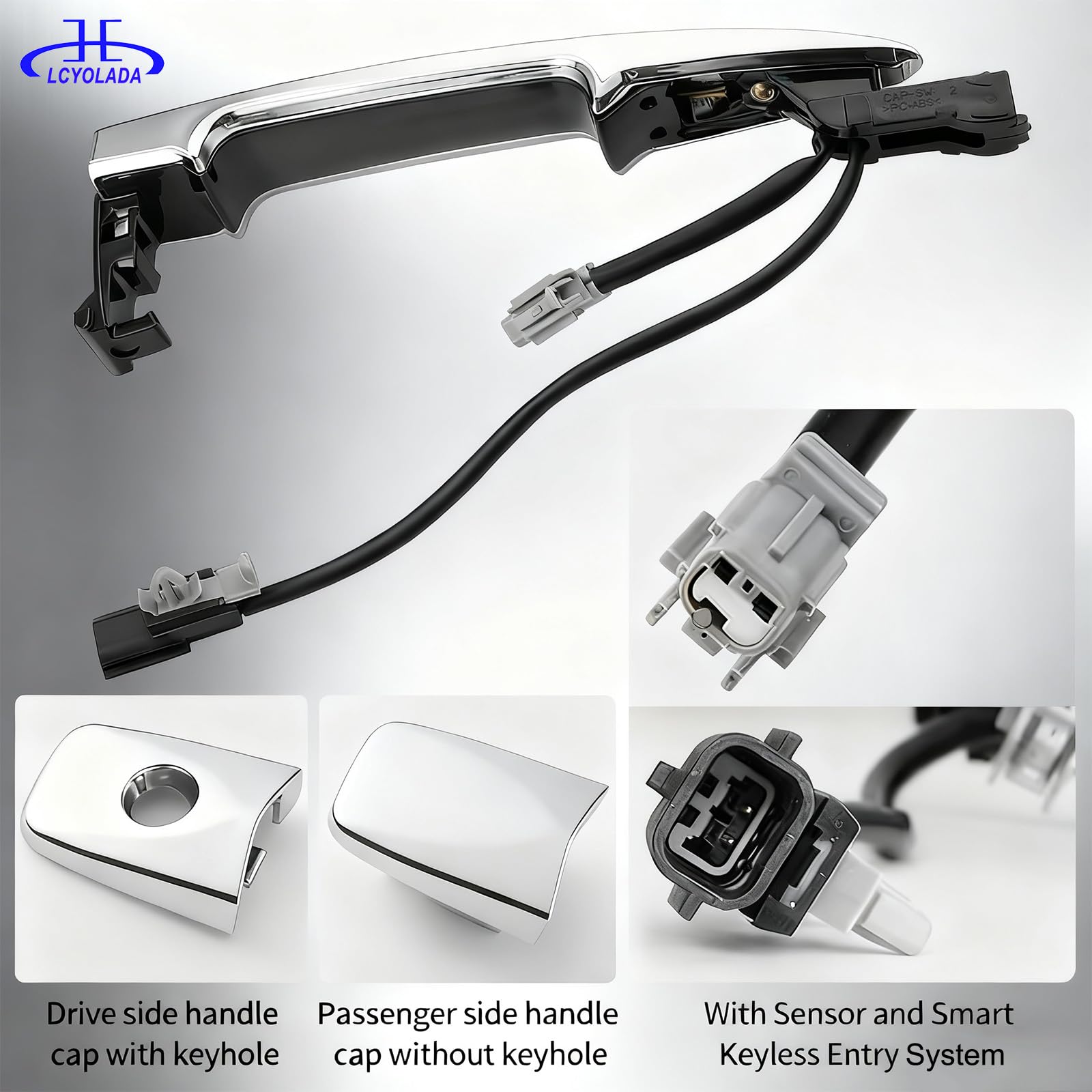 Lcyolada keyless entry sensor detail demonstrating retained smart-key function