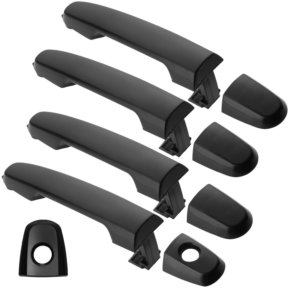 Lcyolada handle on parked car illustrating improved appearance and function